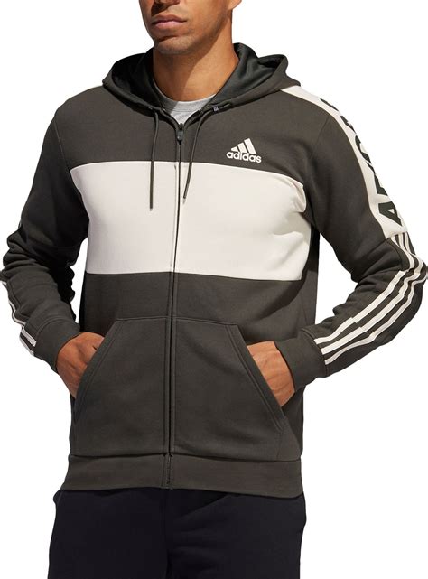 adidas zipped hoodie men's.